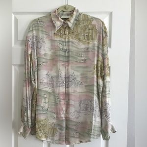 Dana Buchman Vintage Silk blouse